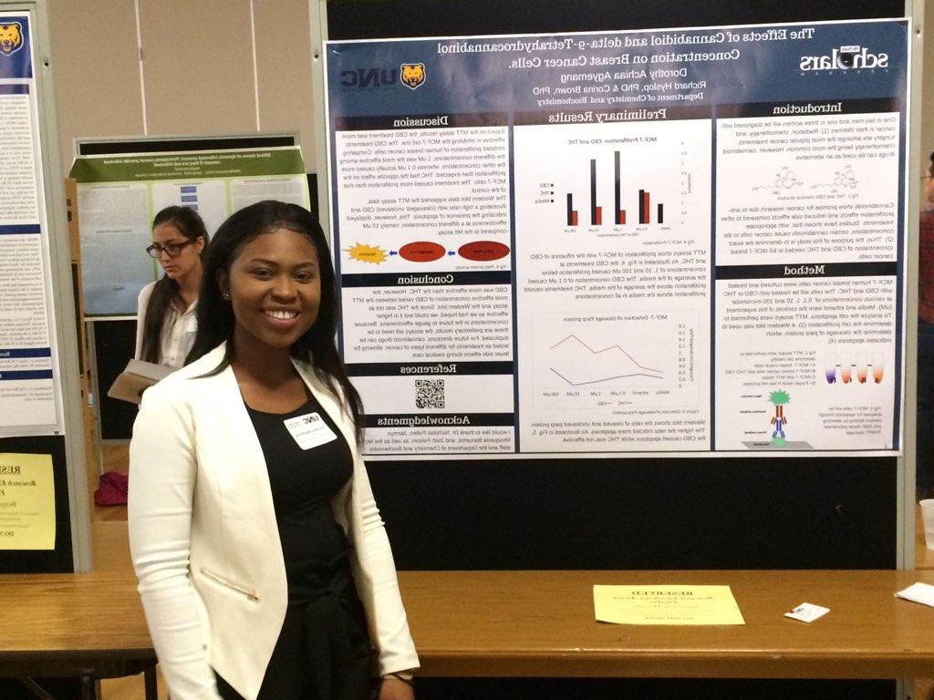 Student in Poster Presentation